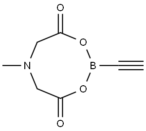 ETHYNYLBORONIC ACID MIDA ESTER Struktur