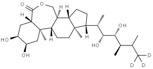 Epibrassinolide-d3 Struktur