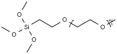 METHOXYPOLYETHYLENE GLYCOL 5,000 TRIMETHYLSILYL ETHER Struktur