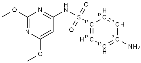 SulfadiMethoxine-13C6