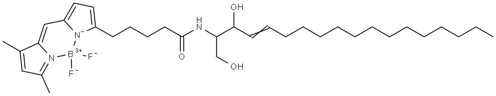 EverFluor Fl C5-Ceramide Struktur