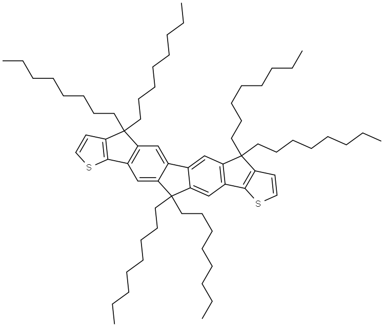 3'',4'':5',6']diindeno[1,2-b:1',2'-b']dithiophene Struktur