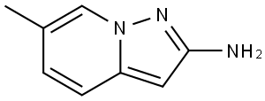 6-Methylpyrazolo[1,5-a]pyridin-2-amine Struktur