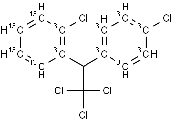 2,4'-DDT-13C12 Struktur