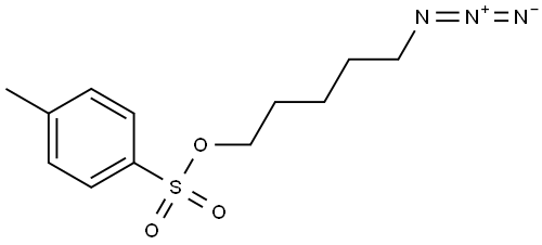 5-Azidopentyl 4-methylbenzenesulfonate Struktur