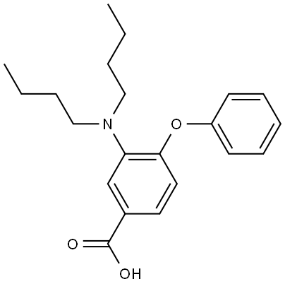 Bumetanide Impurity 14 Struktur