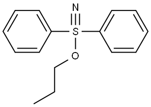 Sulfur, nitridodiphenylpropoxy-, (T-4)- (9CI)