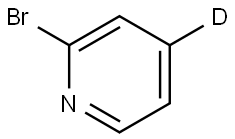 2-bromopyridine-4-d Struktur