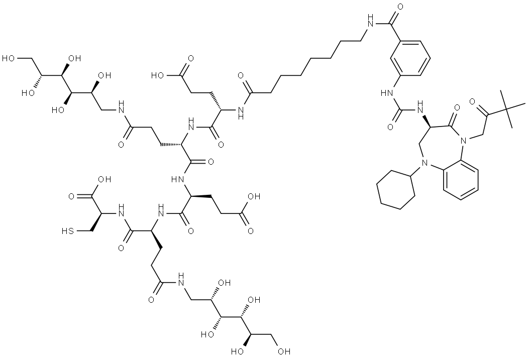 CCK2R Ligand-Linker Conjugates 1, 1452145-13-9, 結(jié)構(gòu)式