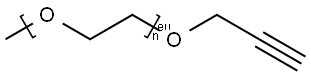 MPEGn-Alkyne 2K, 5K, 10K, 20K Struktur