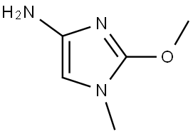 2-methoxy-1-methyl-1H-imidazol-4-amine Struktur