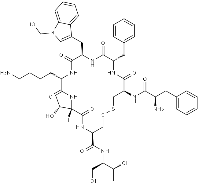 Octreotide Impurity Struktur