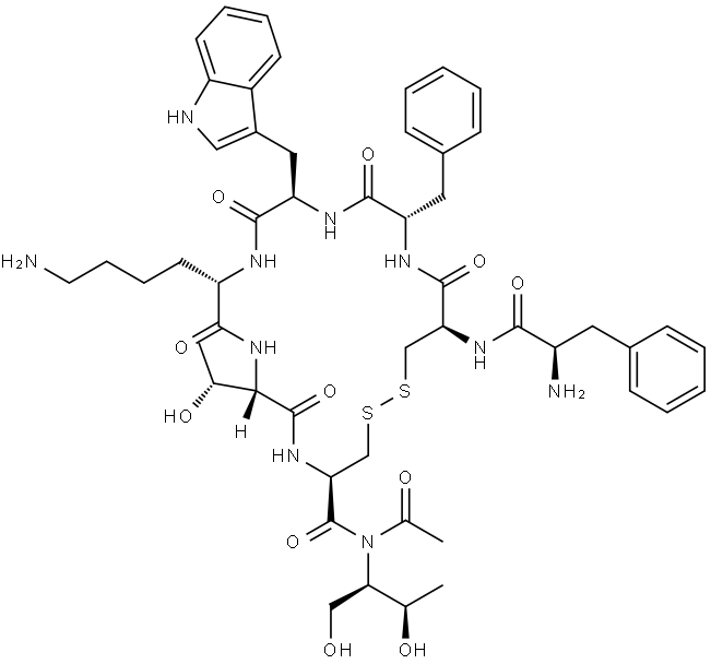 Octreotide Impurity Struktur