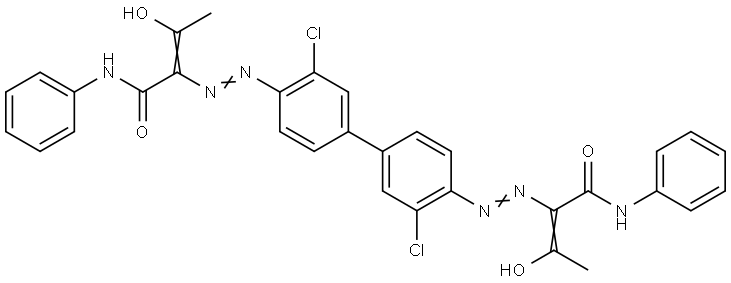 Pigment Yellow 12 Struktur