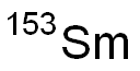 Samarium, isotope ofmass 153 Struktur