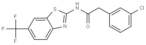 Casein kinase 1δ-IN-6 Struktur