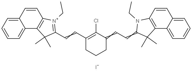 Heptamethine cyanine dye-1 Struktur