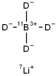 Lithium borodeuteride 7Li,11B Struktur