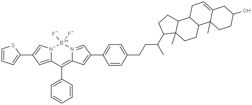 BODIPY-cholesterolconjugate-3 Struktur