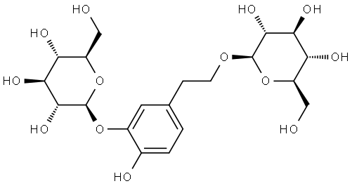 Salidroside-3-O-glucopyranoside Struktur