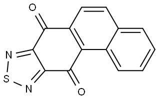 PHENANTHRO[2,3-C][1,2,5]THIADIAZOLE-7,11-DIONE Struktur