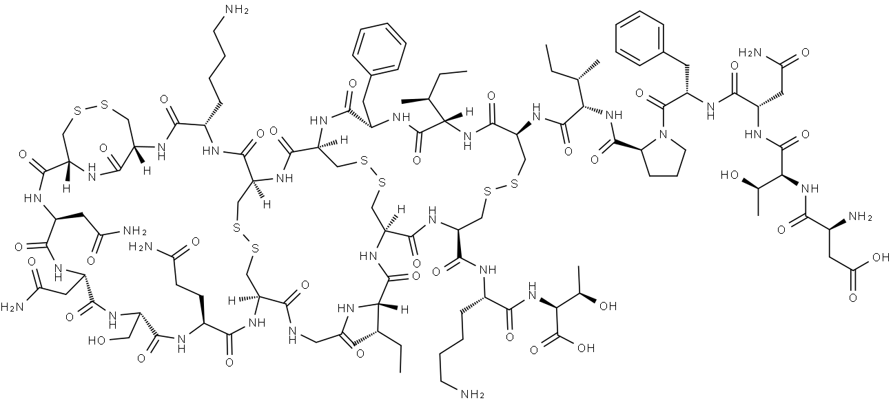 Hepcidin 1 (Mouse) Struktur