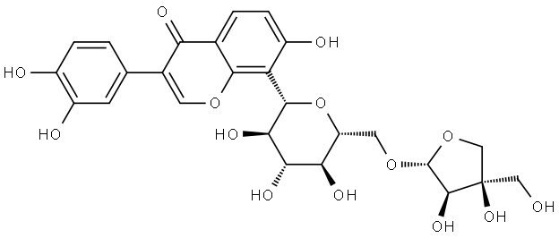 3'-Hydroxymirificin Struktur