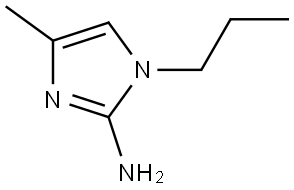 4-methyl-1-propyl-1H-imidazol-2-amine Struktur