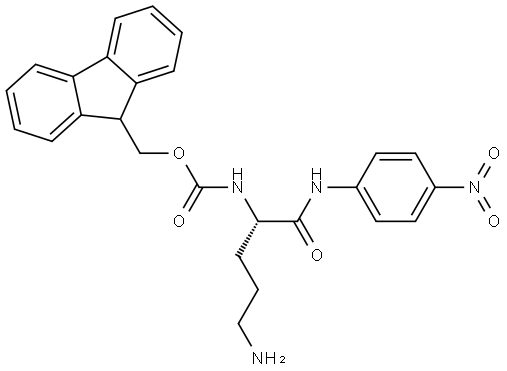 FMoc-Orn-pNA.HCl Struktur