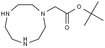 [1,4,7]TRIAZONAN-1-YL-ACETIC ACID TERT-BUTYL ESTER 結(jié)構(gòu)式