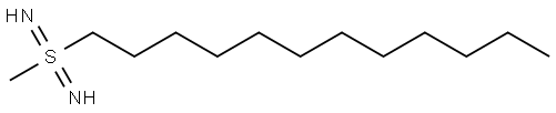 Dodecane, 1-(S-methylsulfonodiimidoyl)- Struktur