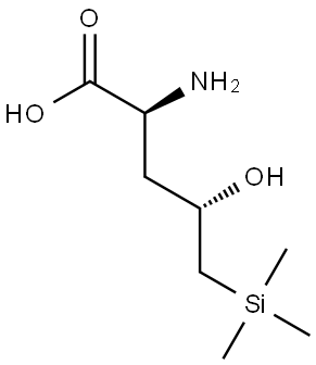 L-Norvaline, 4-hydroxy-5-(trimethylsilyl)-, erythro- (9CI)