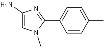 1-methyl-2-(p-tolyl)-1H-imidazol-4-amine Struktur