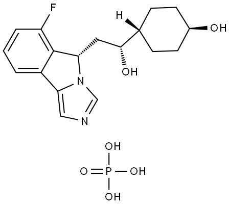 Navoximod phosphate Struktur