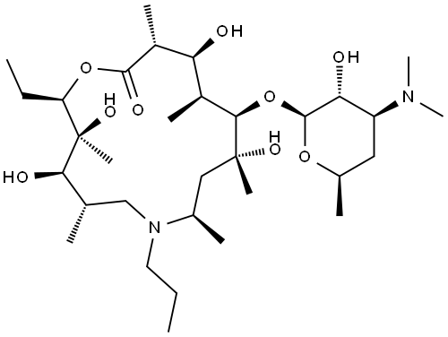 Gamithromycin Impurity Struktur