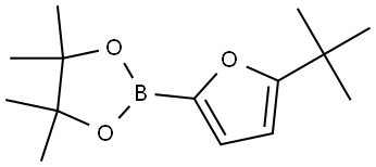 5-(tert-butyl)furan-2-boronic acid pinacol ester Structure