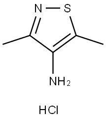 dimethyl-1,2-thiazol-4-amine hydrochloride Struktur