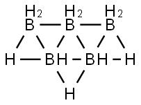 pentaborane(11) Struktur