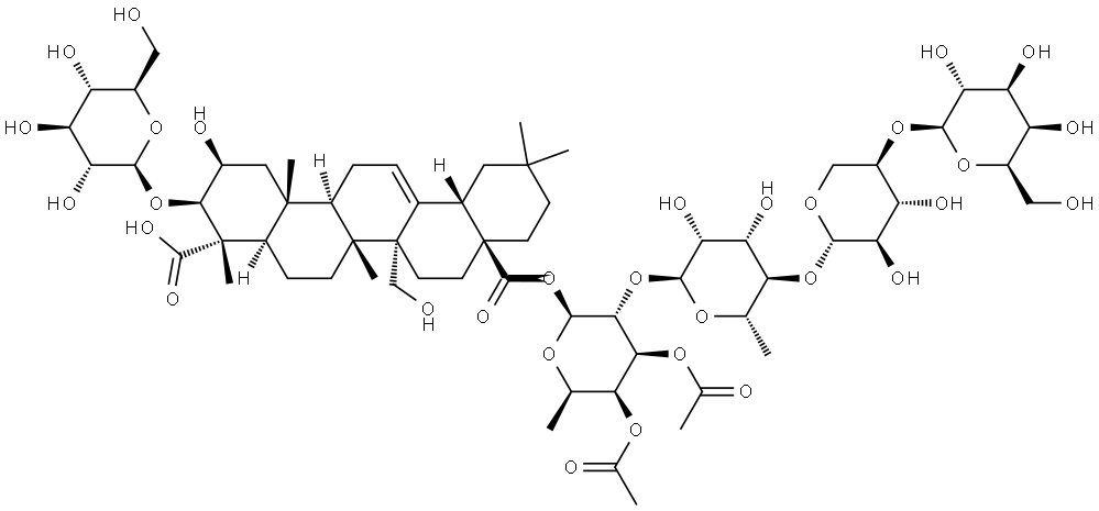 Polygalasaponin XXXV Struktur