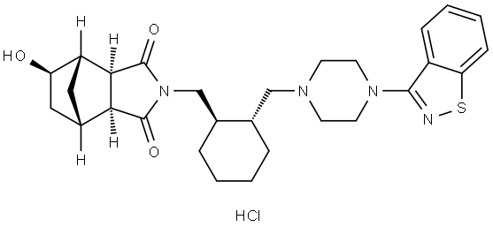 Lurasidone Inactive Metabolite 14283 Struktur