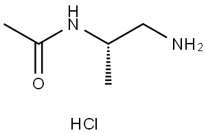 N-(1-Aminopropan-2-yl)acetamide hydrochloride Struktur