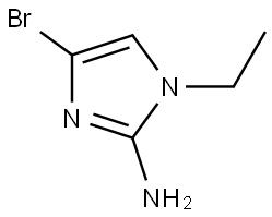 4-bromo-1-ethyl-1H-imidazol-2-amine Struktur