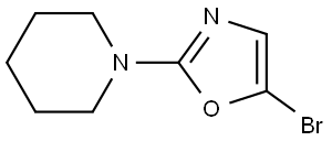 5-bromo-2-(piperidin-1-yl)oxazole Struktur