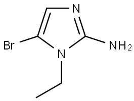 5-bromo-1-ethyl-1H-imidazol-2-amine Struktur