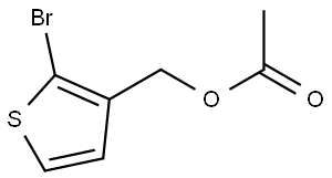 3-Thiophenemethanol, 2-bromo-, 3-acetate