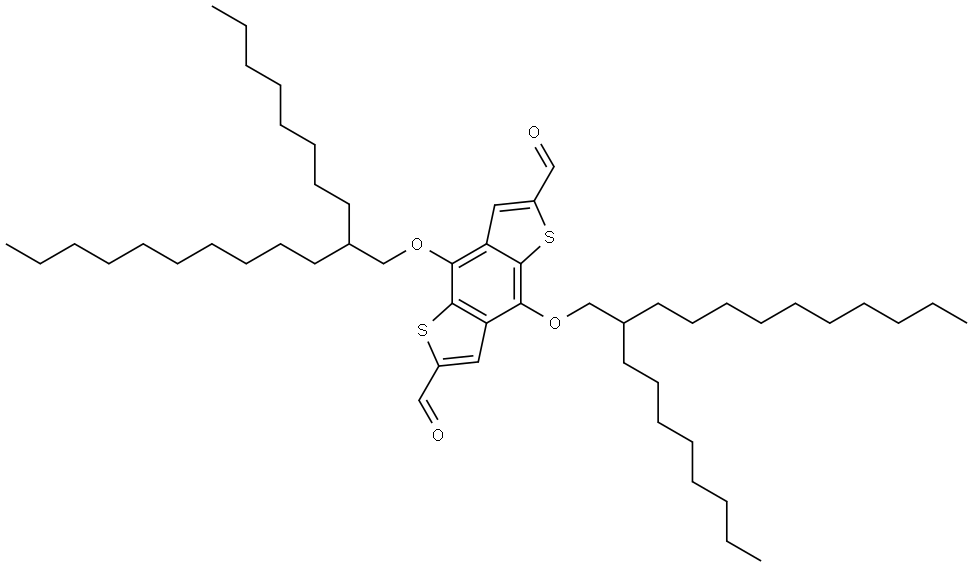 BDTO812-2CHO Struktur