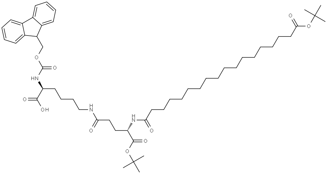 Fmoc-Lys[γ-Glu(OtBu)-C18-OtBu)]-OH