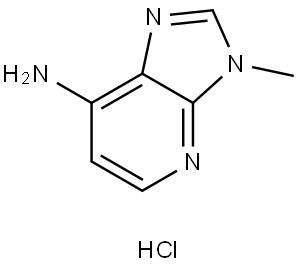 3-Methyl-3H-imidazo[4,5-b]pyridin-7-amine hydrochloride Struktur