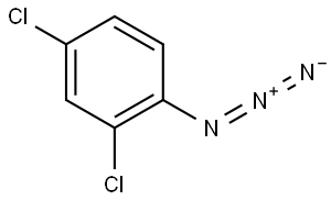 1-azido-2,4-dichlorobenzene Struktur