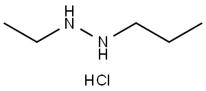 1-Ethyl-2- propylhydrazine hydrochloride Struktur